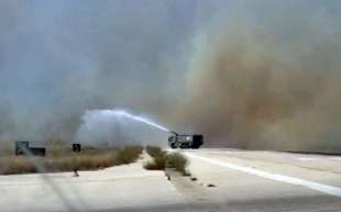 INCENDI NELLA ZONA DI TRAPANI