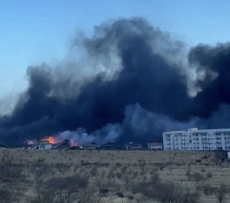 incendio alle isole hawaii 1