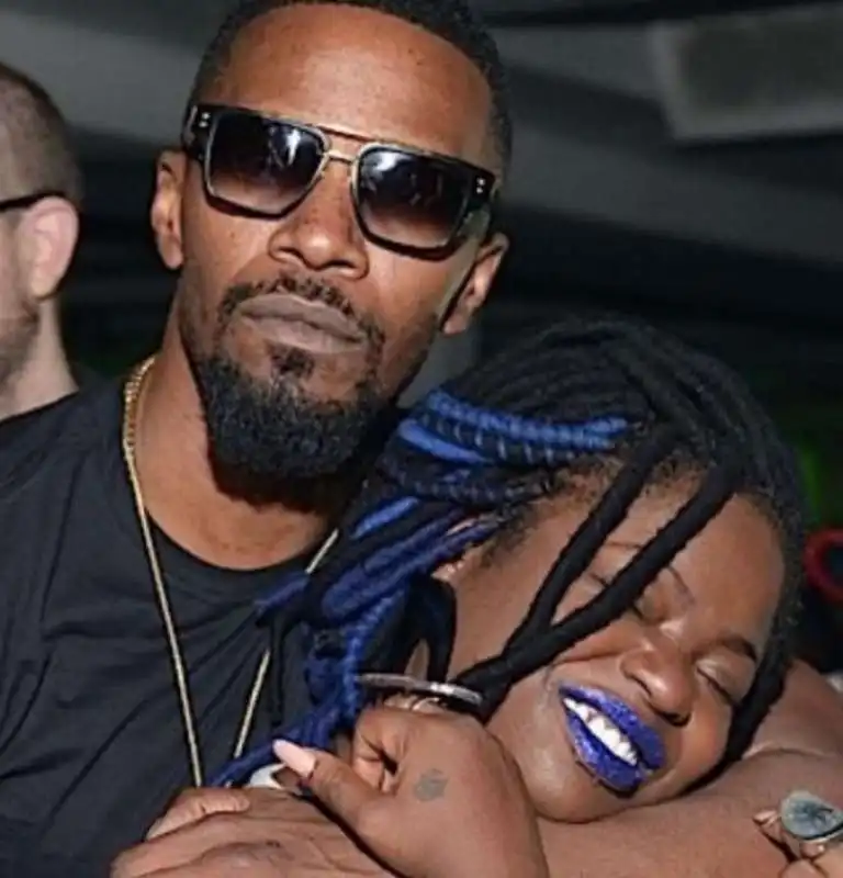 jamie foxx e la sorella Deidra Dixon 