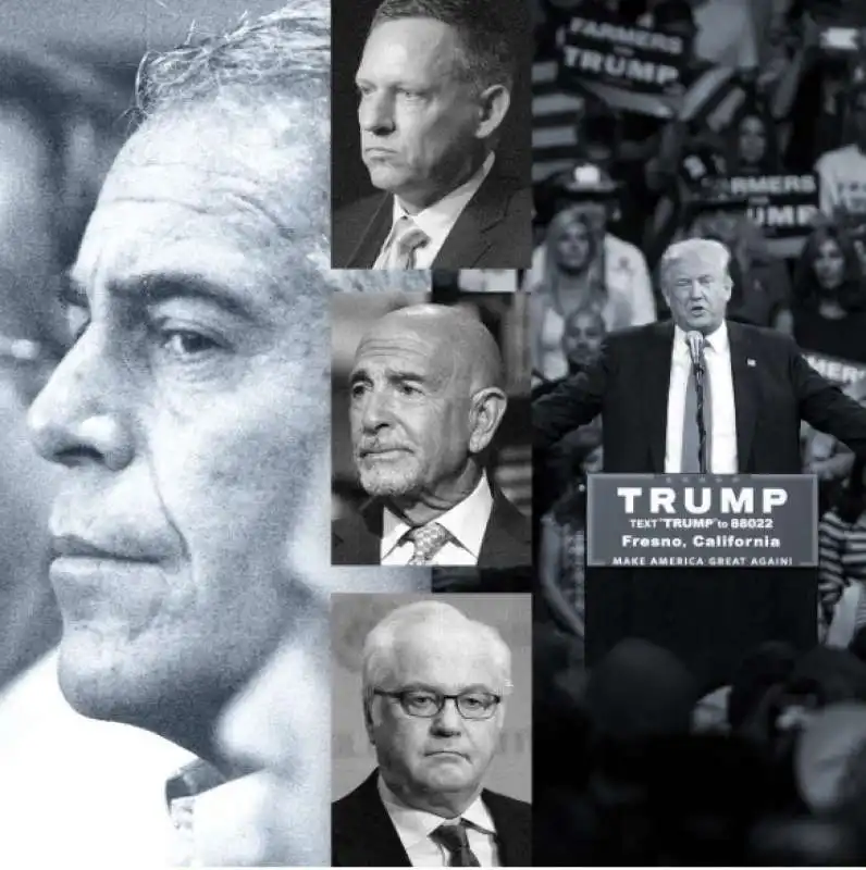 Jeffrey Epstein - Peter Thiel - Thomas Barrack – Vitaly Churkin - donald trump - the wall street journal 