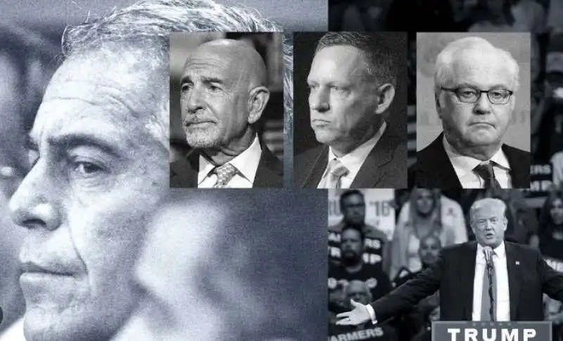 Jeffrey Epstein - Peter Thiel - Thomas Barrack – Vitaly Churkin - donald trump - the wall street journal  