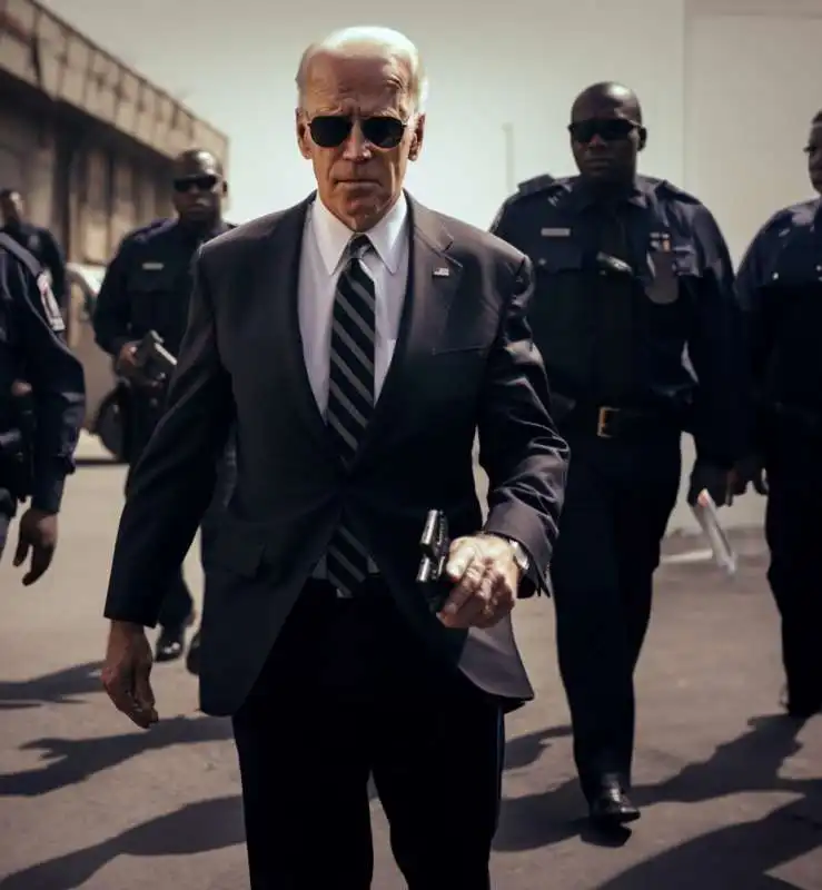 JOE BIDEN AGENTE DELLA CIA - MIDJOURNEY 