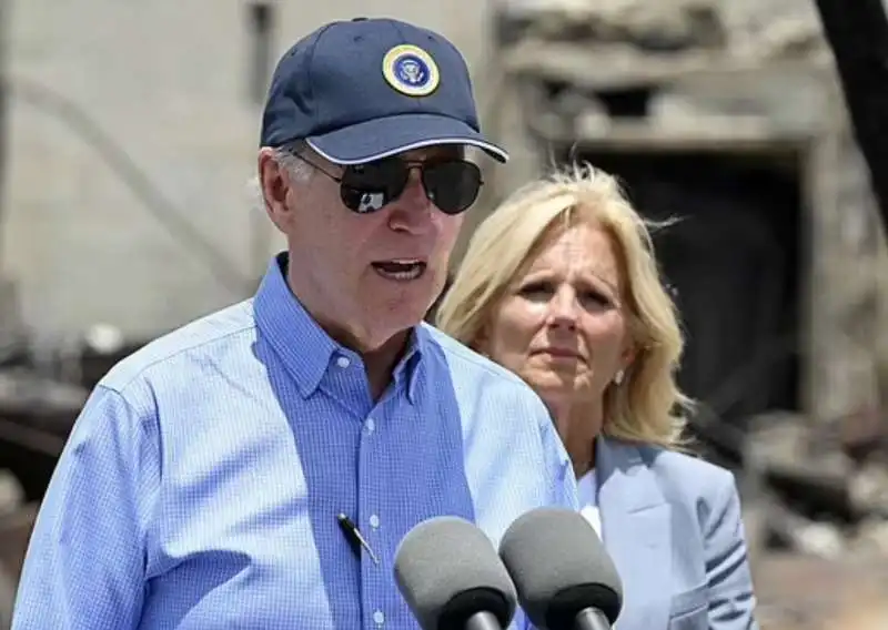 joe e jill biden alle hawaii 