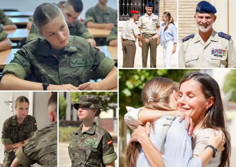 la principessa leonor di spagna in accademia militare a saragozza   2