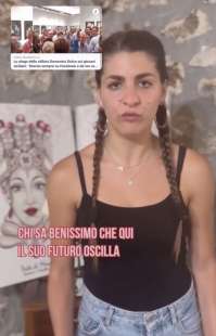 la ragazza del movimento nunsiparti risponde a domenico dolce 1