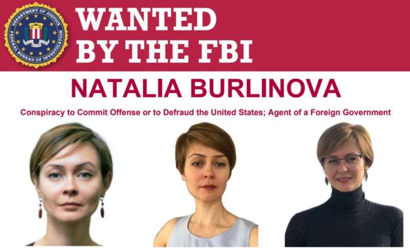 la spia russa natalia burlinova ricercata dall fbi