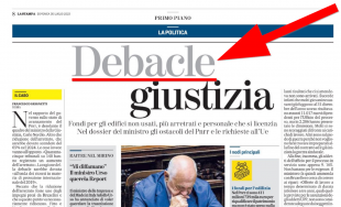 la stampa, debacle