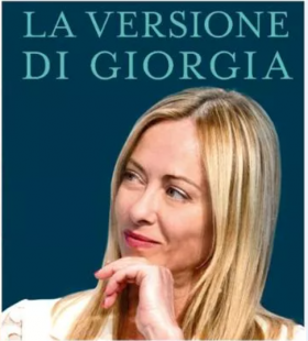 la versione di giorgia libro meloni cover