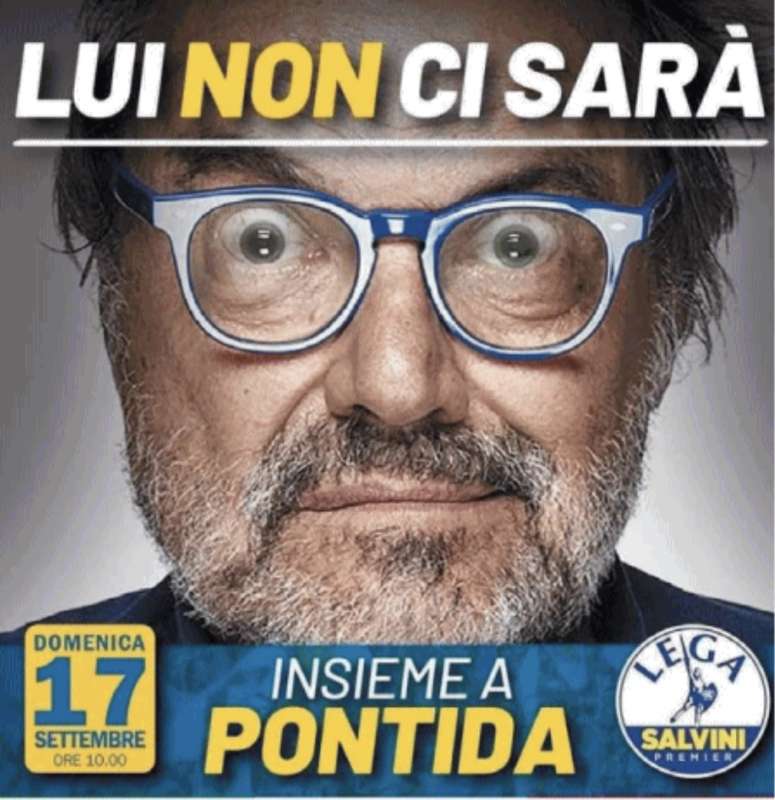 LUI NON CI SARA - CAMPAGNA SOCIAL DELLA LEGA PER PONTIDA 2023