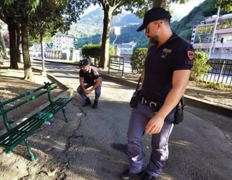 luogo dell aggressione a genova