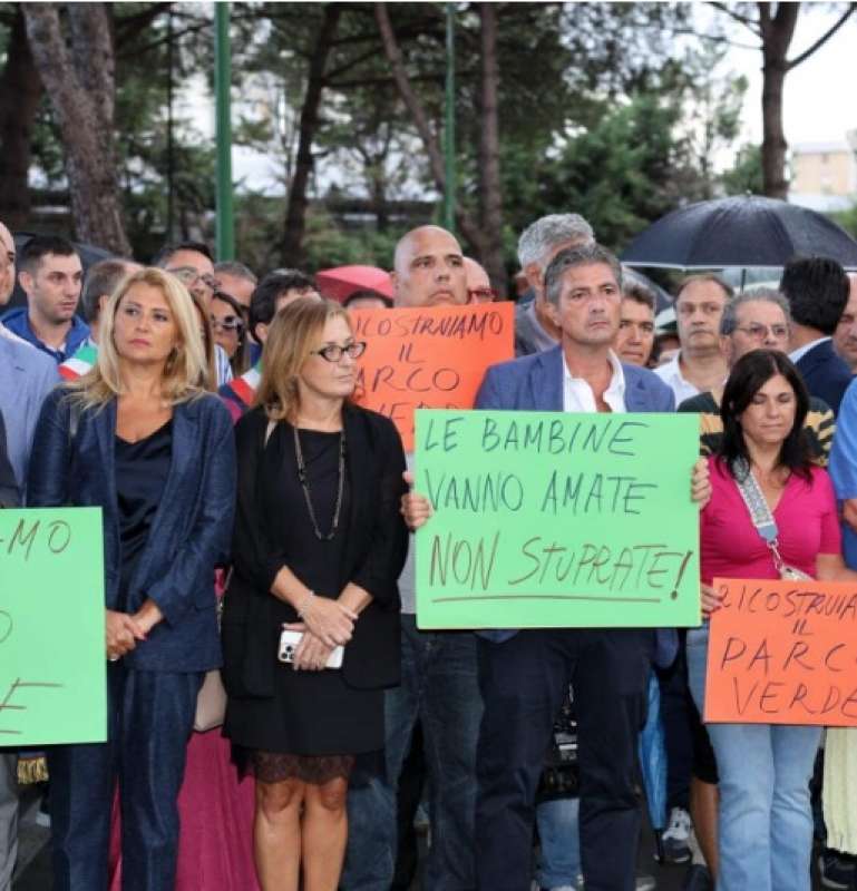 manifestazione a caivano 1