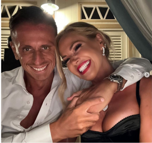 marco bacini e la fidanzata federica panicucci