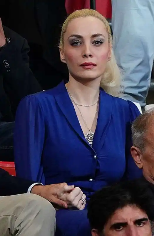 marta fascina allo stadio di monza 