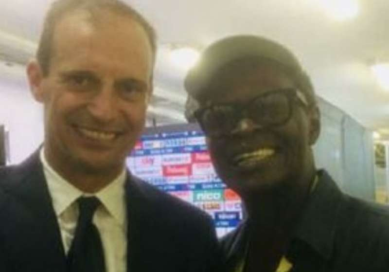 massimiliano allegri con idris