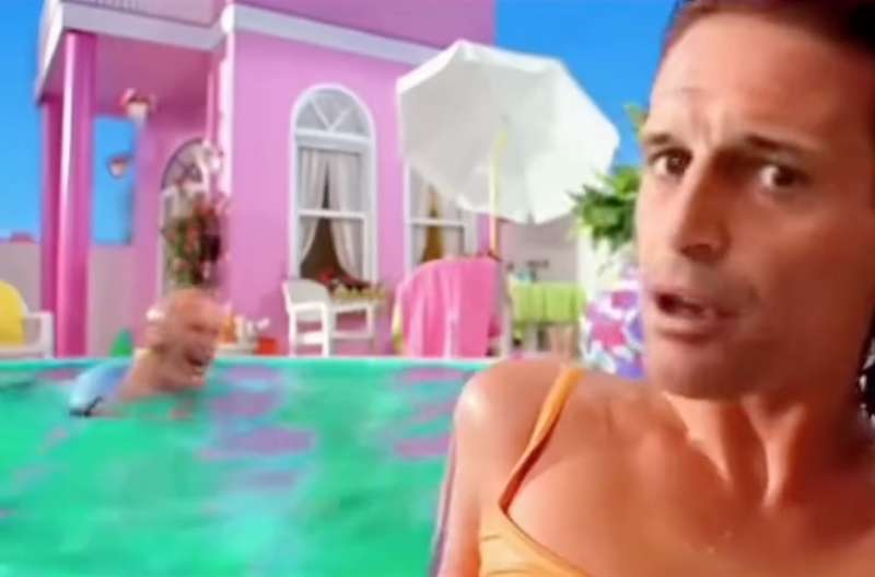 massimiliano allegri in barbie girl degli aqua video creato con l intelligenza artificiale 3