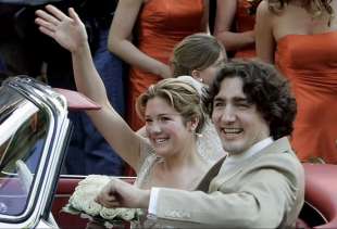 matrimonio di justin trudeau e sophie gregoire