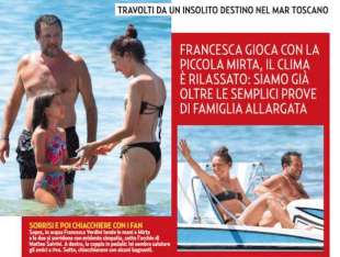 matteo salvini e francesca verdini in vacanza in toscana 1