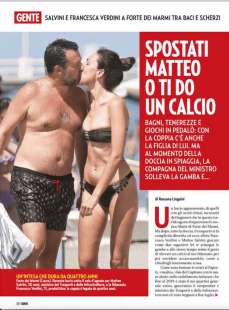 matteo salvini e francesca verdini in vacanza in toscana 6