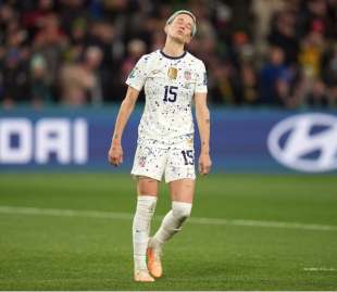 megan rapinoe - rigore sbagliato in usa-svezia – mondiale femminile 2023