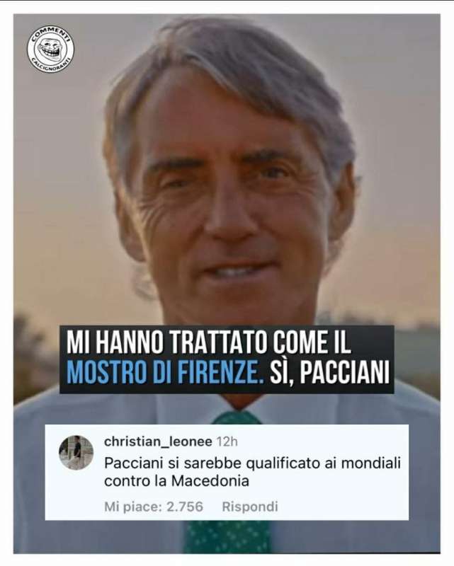 MEME SU ROBERTO MANCINI