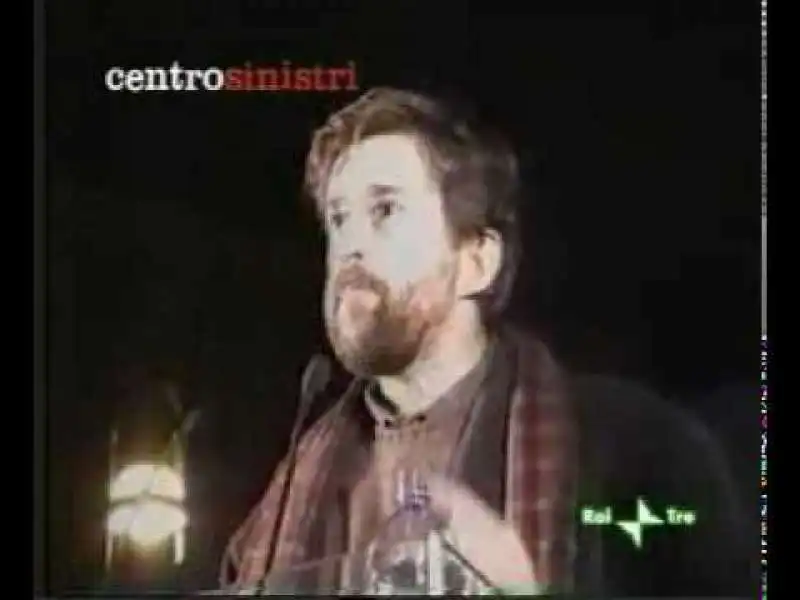 nanni moretti a piazza navona nel 2002