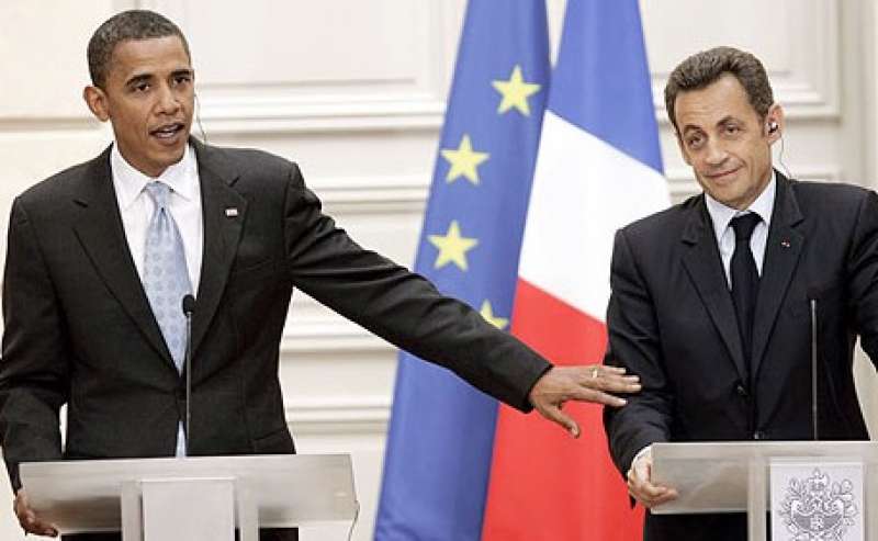 nicolas sarkozy barack obama