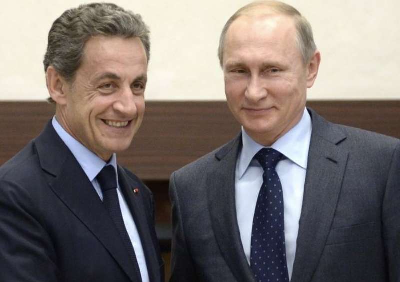 NICOLAS SARKOZY VLADIMIR PUTIN