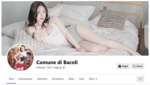 pagina facebook del comune di bacoli vittima degli hacker