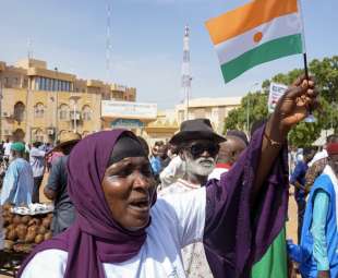 proteste anti francesi in niger.