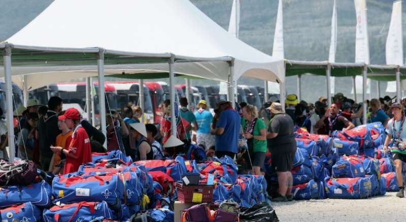 raduno mondiale degli scout a saemangeum corea del sud 1