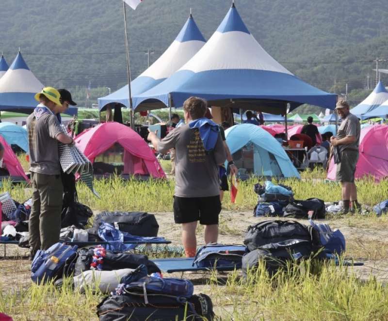 raduno mondiale degli scout a saemangeum corea del sud 3