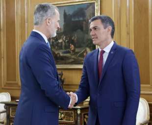 RE FELIPE VI CON PEDRO SANCHEZ