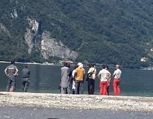 ricerche della bambina di 11 anni scomparsa nel lago di como a mandello del lario 1