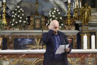 roberto saviano ai funerali di michela murgia