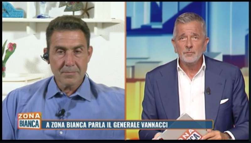 roberto vannacci a zona bianca