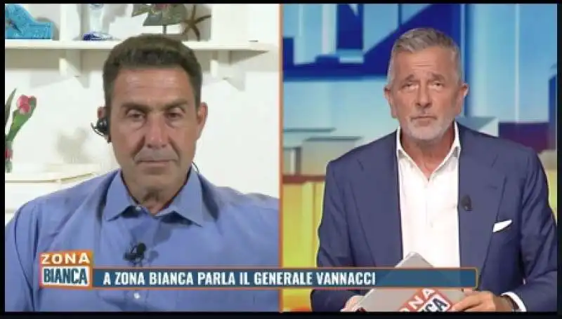 roberto vannacci a zona bianca