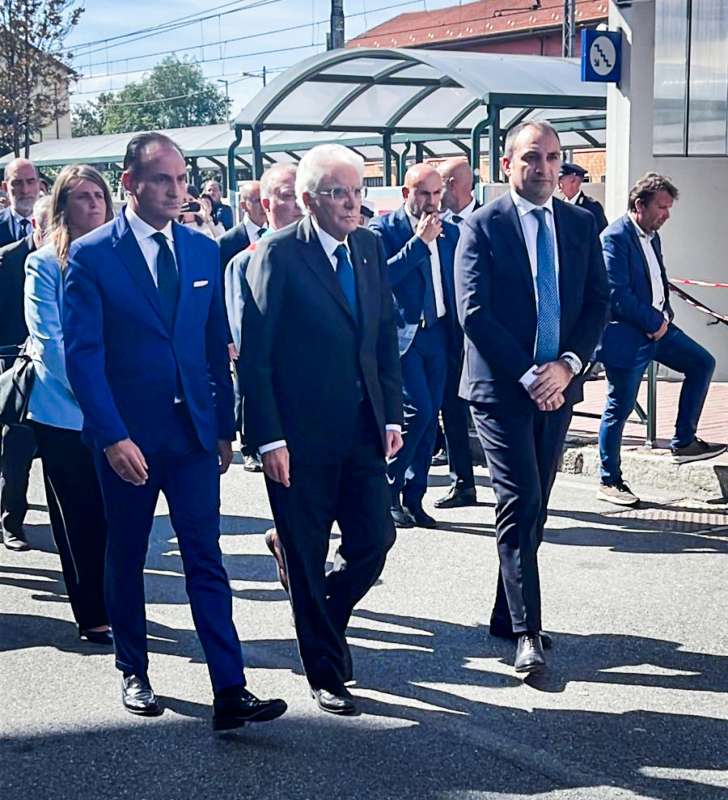 SERGIO MATTARELLA ALLA STAZIONE DI Brandizzo 1