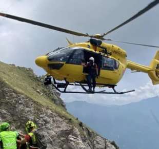 soccorsi in montagna ad alta quota