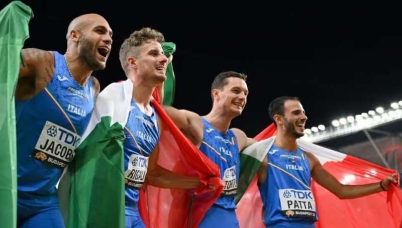 staffetta mondiali atletica budapest