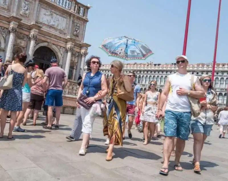 turisti a venezia