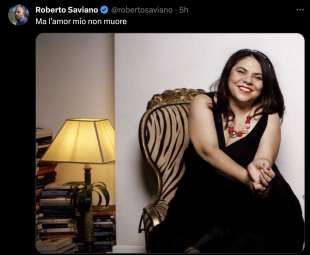 TWEET DI ROBERTO SAVIANO SULLA MORTE DI MICHELA MURGIA