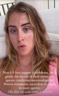 valentina ferragni e l incidente in modo d acqua 6