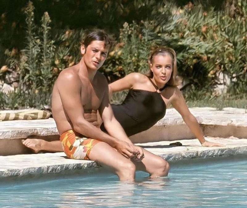 alain delon romy schneider la piscina