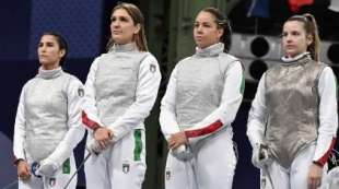 argento fioretto femminile olimpiadi 2024 7