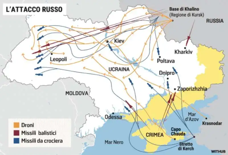 ATTACCO RUSSO IN UCRAINA 26 AGOSTO 2024