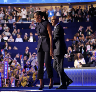 barack e michelle obama convention democratica a chicago