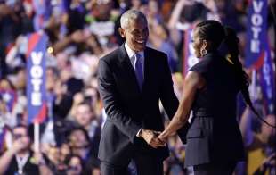 barack e michelle obama convention nazionale democratica di chicago 1