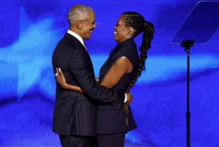 barack e michelle obama convention nazionale democratica di chicago 5