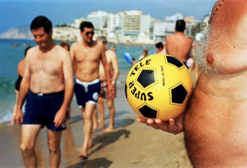 benidorm spagna, 1997 ph martin parr