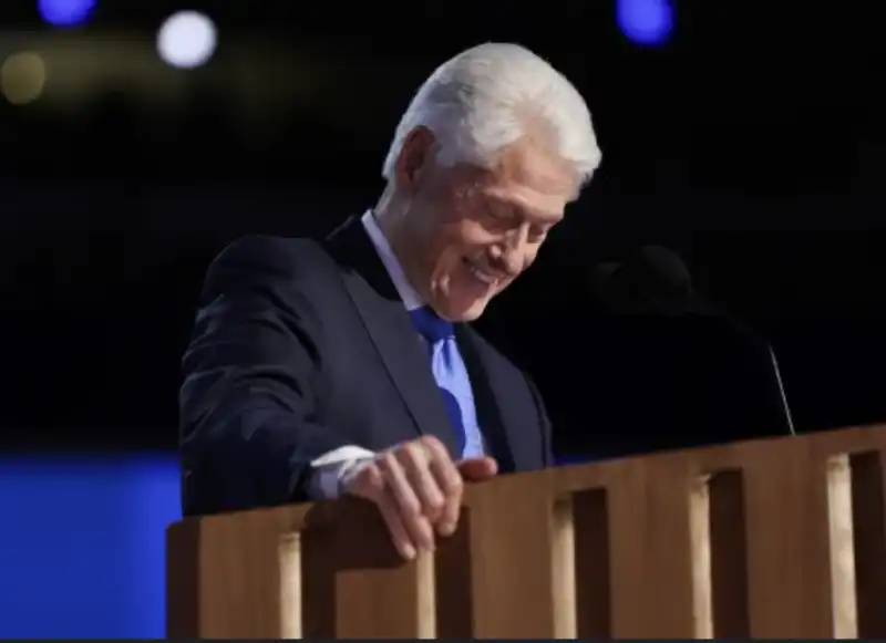 bill clinton - convention democratica a chicago 